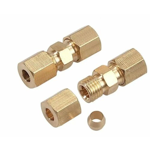 Соединители неразвальцованных тормозных трубок 475мм - 2шт 710₽