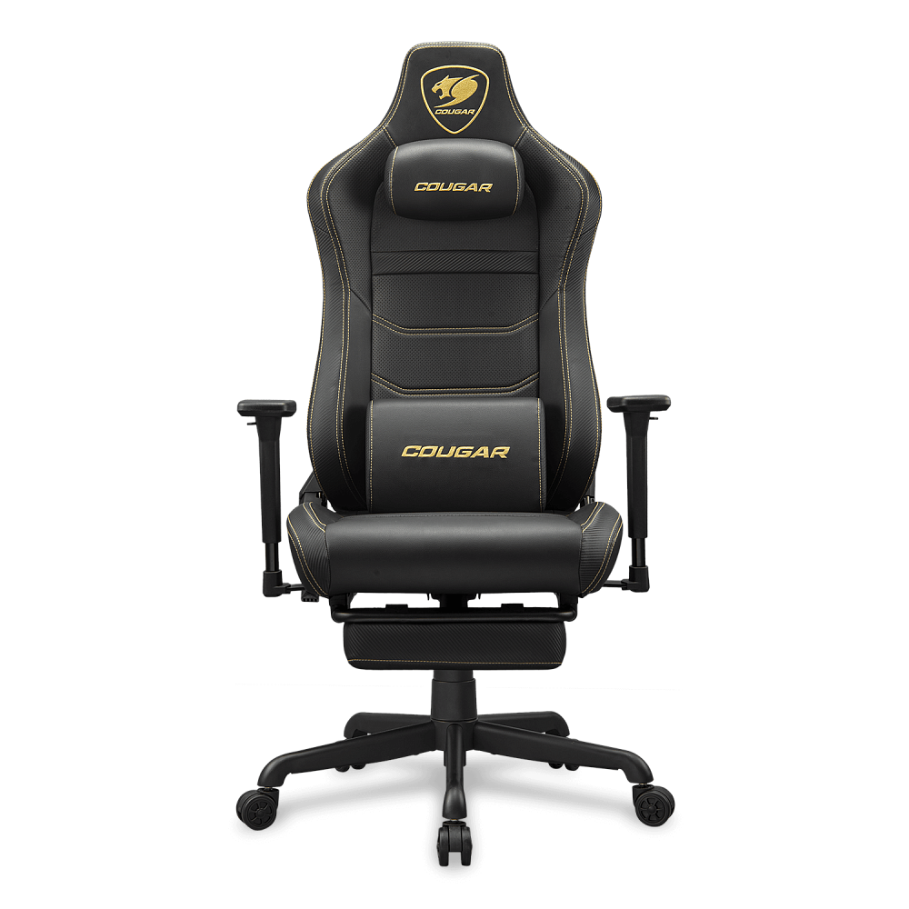 Кресло компьютерное Cougar ARMOR EVO S Gold черный/золотой