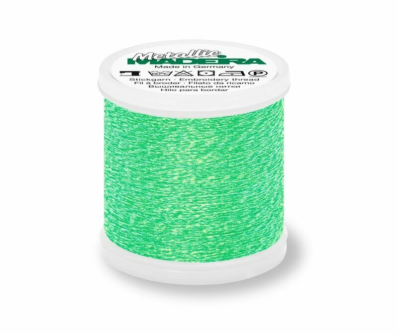 Нитки для вышивки Madeira Metallic "Sparkling" №40, 200м, цвет 305