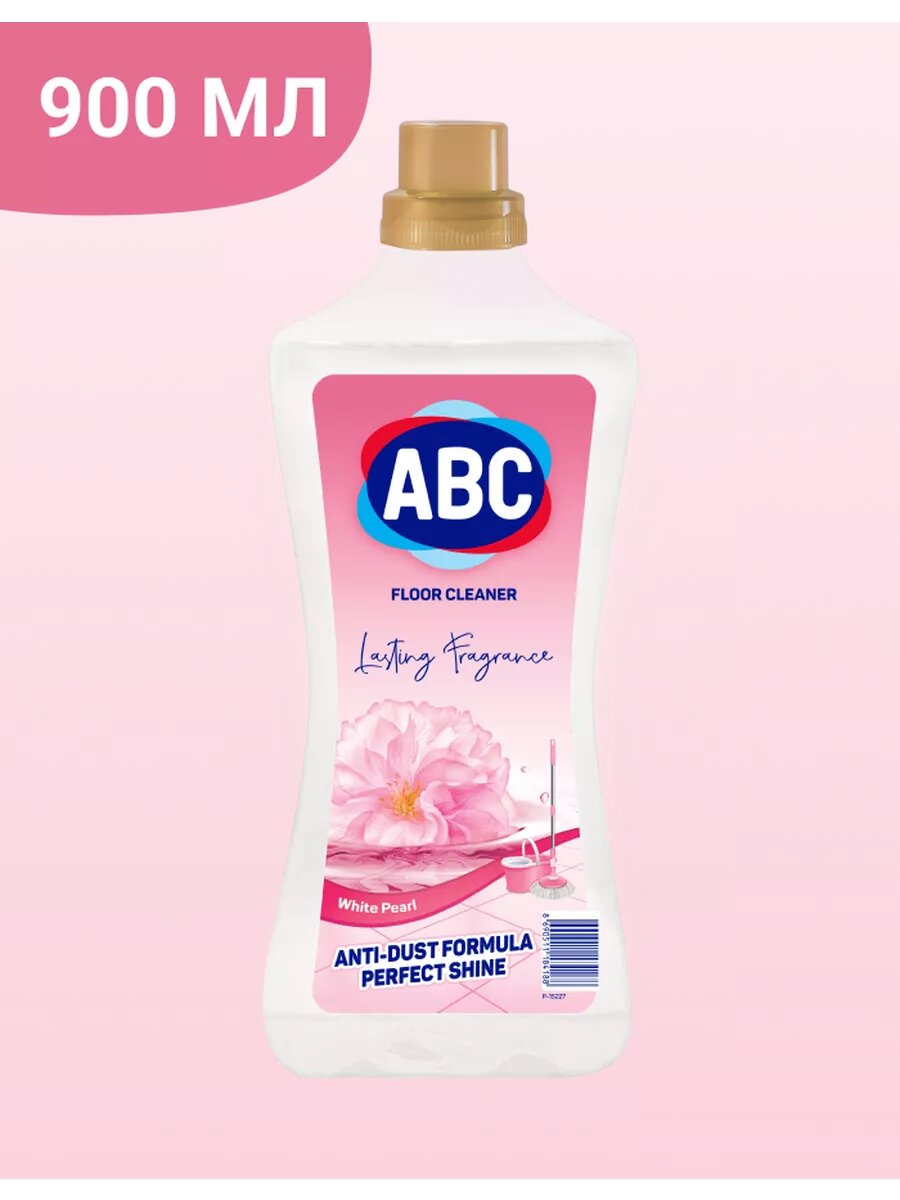 ABC Средство для мытья полов и стен "Белая жемчужина" 900мл