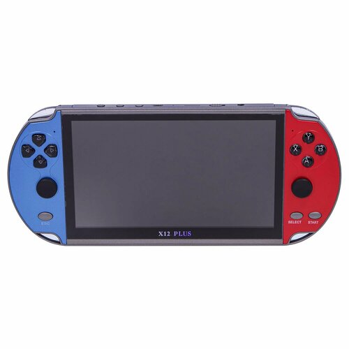 Портативная игровая консоль X12 Plus с 7-дюймовым экраном память 16 ГБ встроенные игры 1000 цветная 4390₽