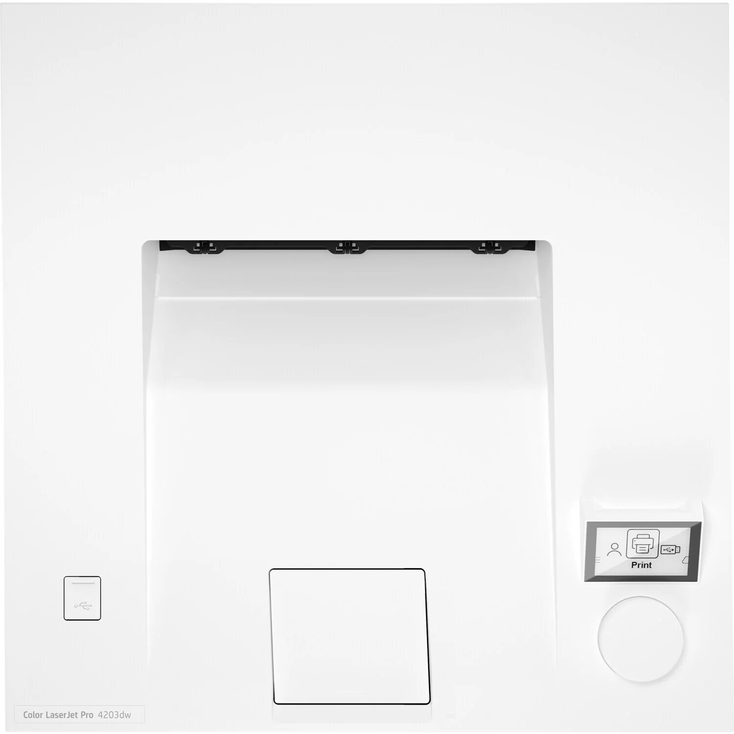 Принтер лазерный HP Color LaserJet Pro 4203dw (5HH48A), белый/синий