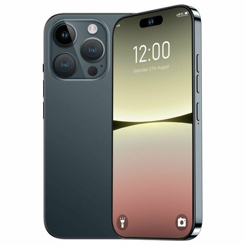 Смартфон i16promaxчерный161024ГБ Русская версия по индивидуальному заказу 9000₽