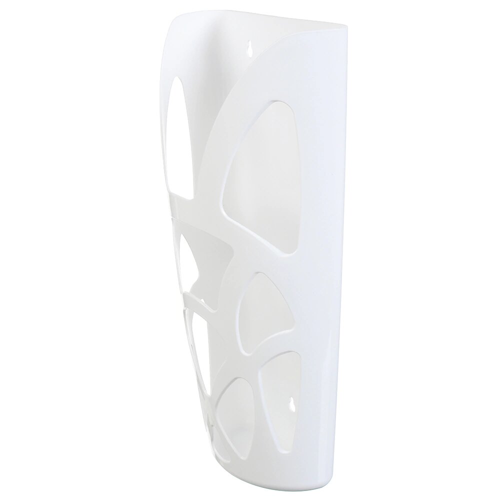 Корзина для пакетов белая