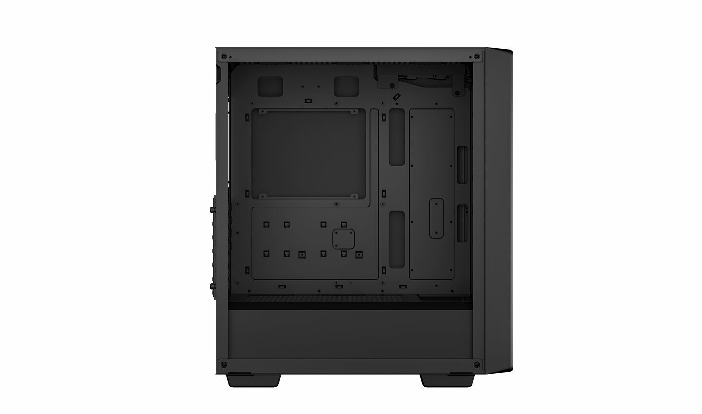 Корпус ATX Deepcool без БП, боковое окно (закаленное стекло), 3*120мм LED, 120мм LED, черный - фото №18