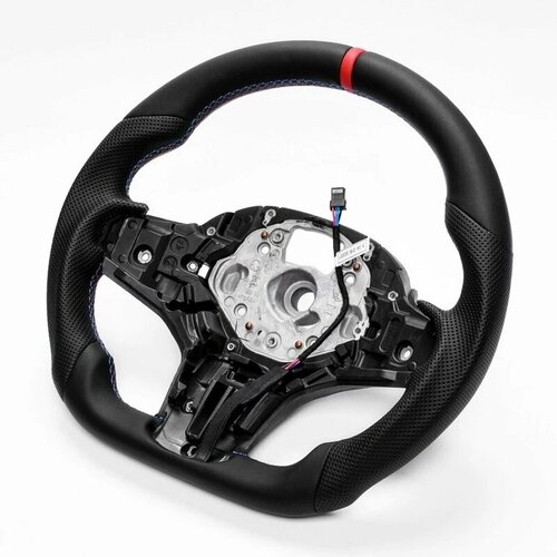 Кожаный руль для BMW G30 G31 G38 G32 G11 G12 G14 G15 G16 G29 G01 G02 G05 G06 G07 F90 F91 F92 F3 M5 M8 Автомобильные аксессуары With heating 32960₽