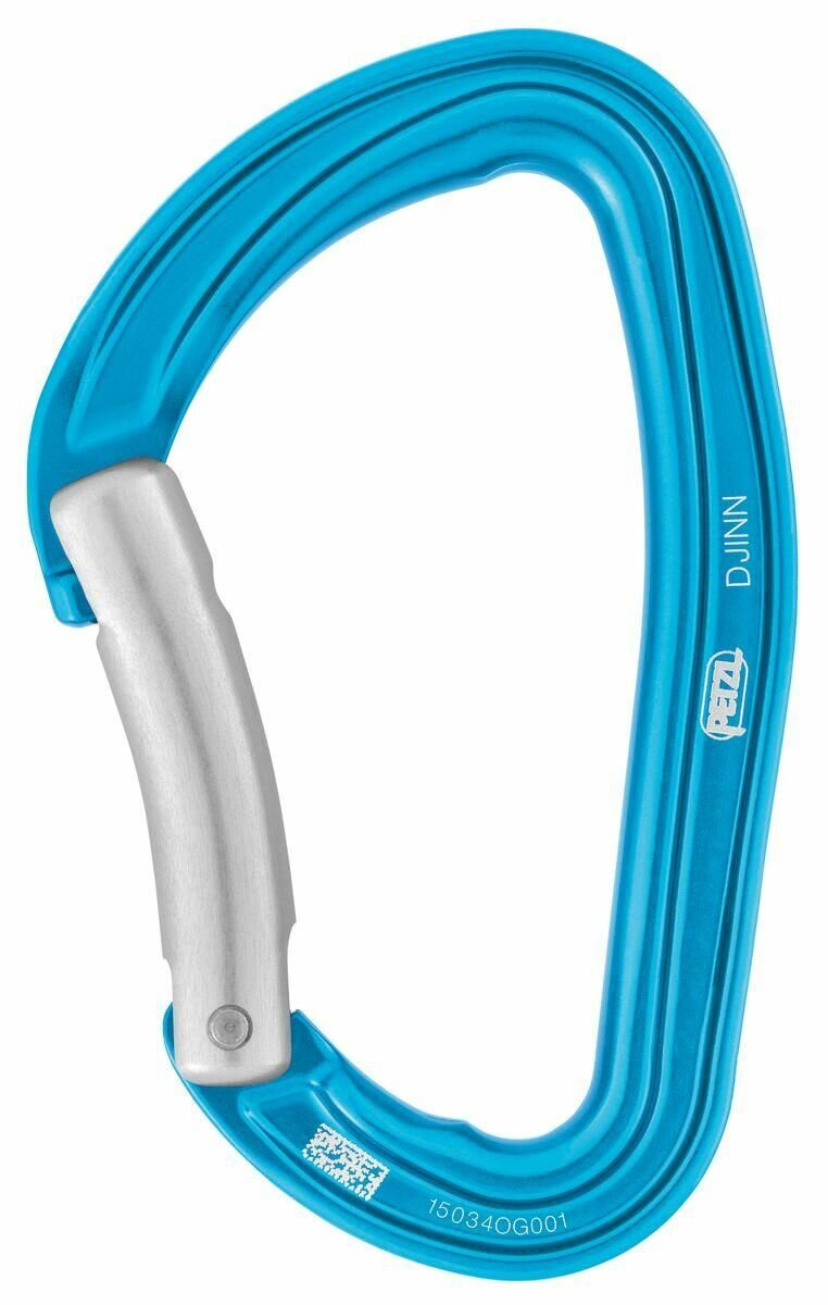 Карабин вспомогательный Petzl DJINN, голубой