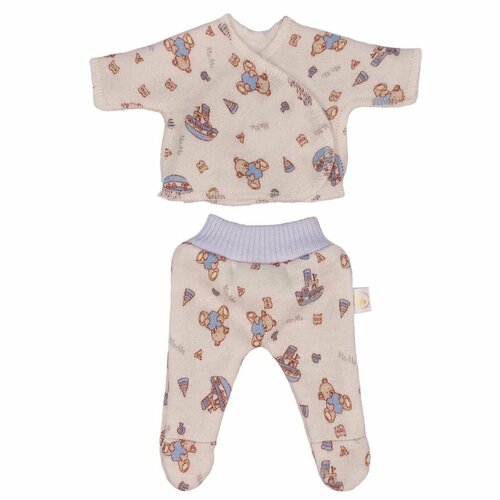 Одежда Magic Manufactory Комплект с ползунками Пароходик для куклы 19 см 799₽
