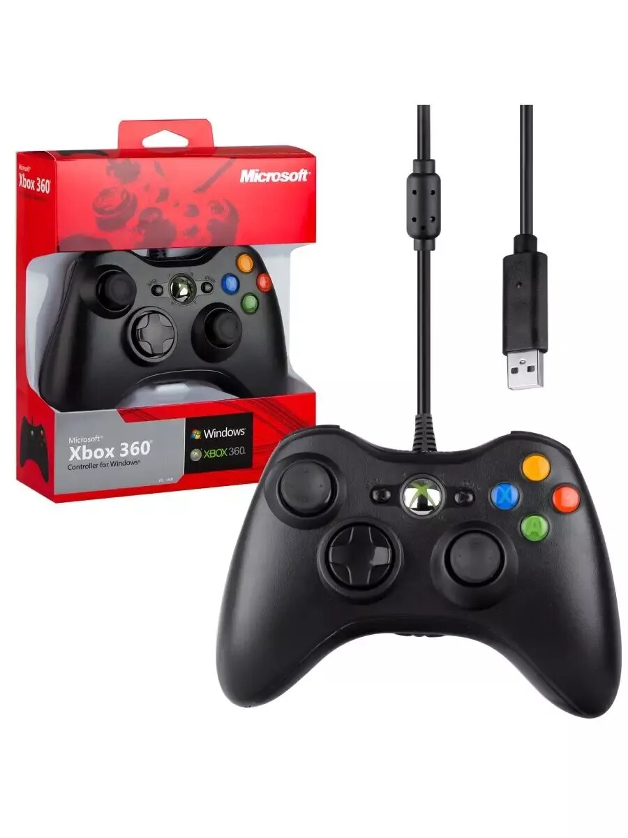 Джойстик XBOX 360 Wired Controller проводной