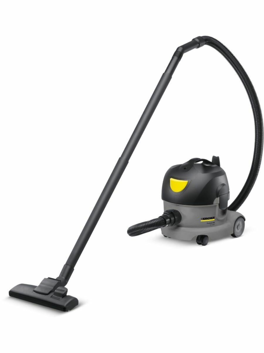 Пылесос профессиональный Karcher T 8 / 1 Classic сухая уборка 1600 Вт черный/серый