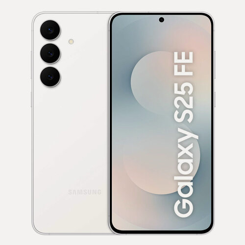 Изображение товара Смартфон Samsung Galaxy S25 FE 8/256 ГБ Global, Dual: nano SIM + eSIM, White (Белый)