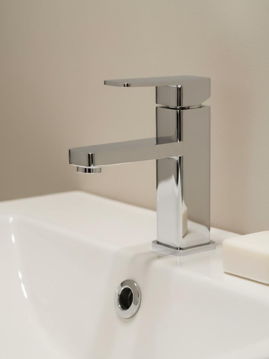 Смеситель для раковины в ванную кран для ванной TRIGOR A1-341 цвет: хром