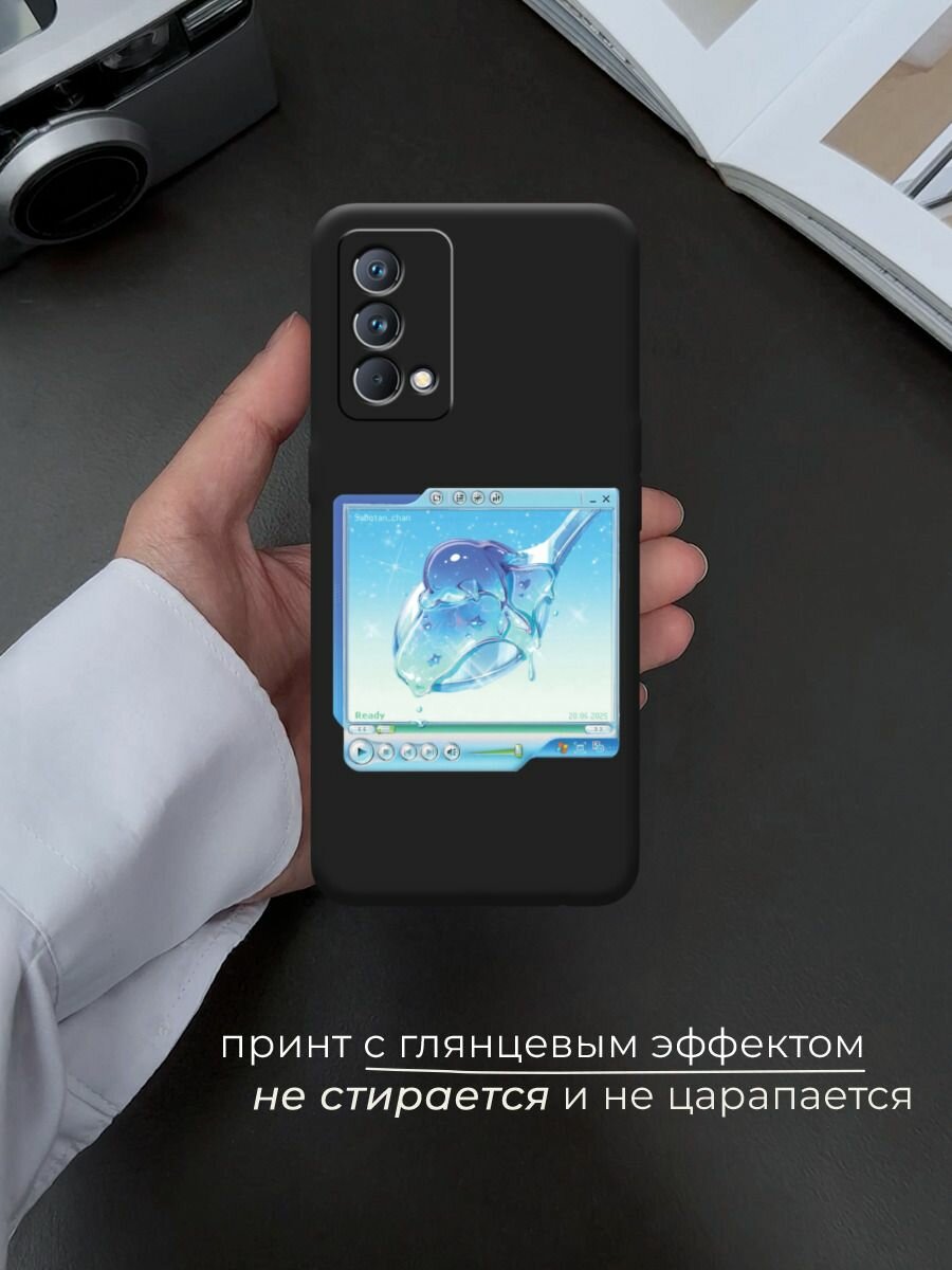 Чехол на Realme GT Master Edition / Реалми GT Master Edition с принтом Плеер виндовс — фото 1