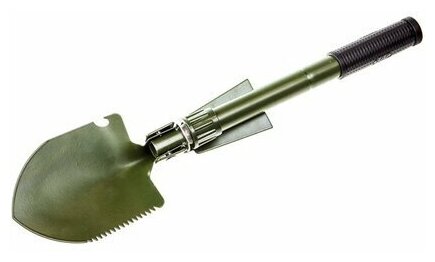 Лопата штыковая 106606 с телескопической ручкой 42 см - фотография № 1