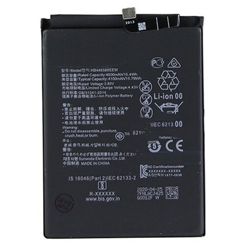 аккумуляторная батарея cameronsino cs huh310sl для смартфона huawei honor view 30 pro hb446589ecw 4000mah Аккумуляторная батарея для Huawei Honor View 30 Pro (HB446589ECW)
