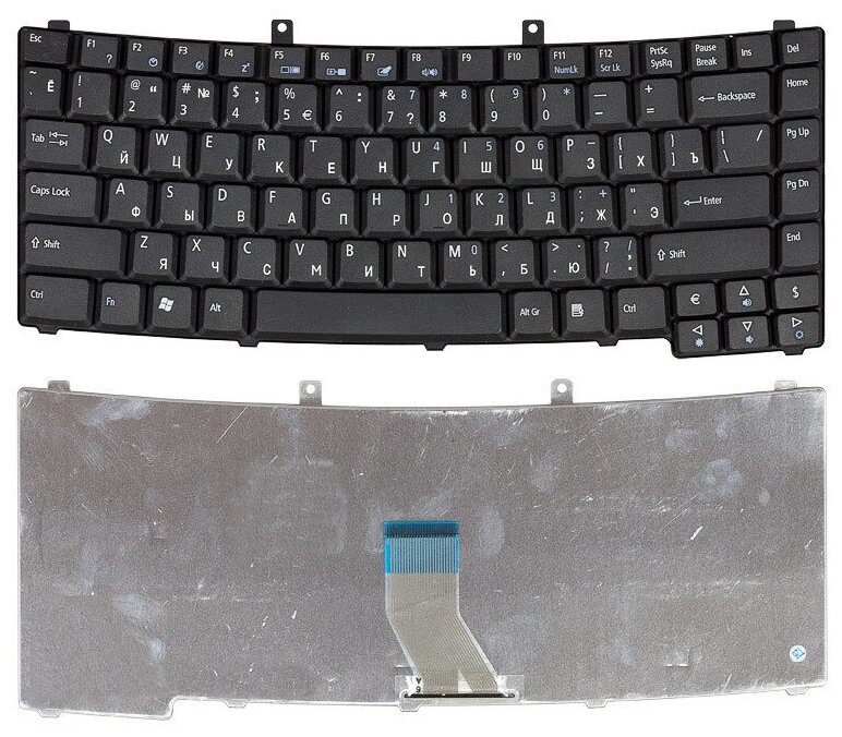 Клавиатура для ноутбука Acer NSK-AE40R Черная 1350₽