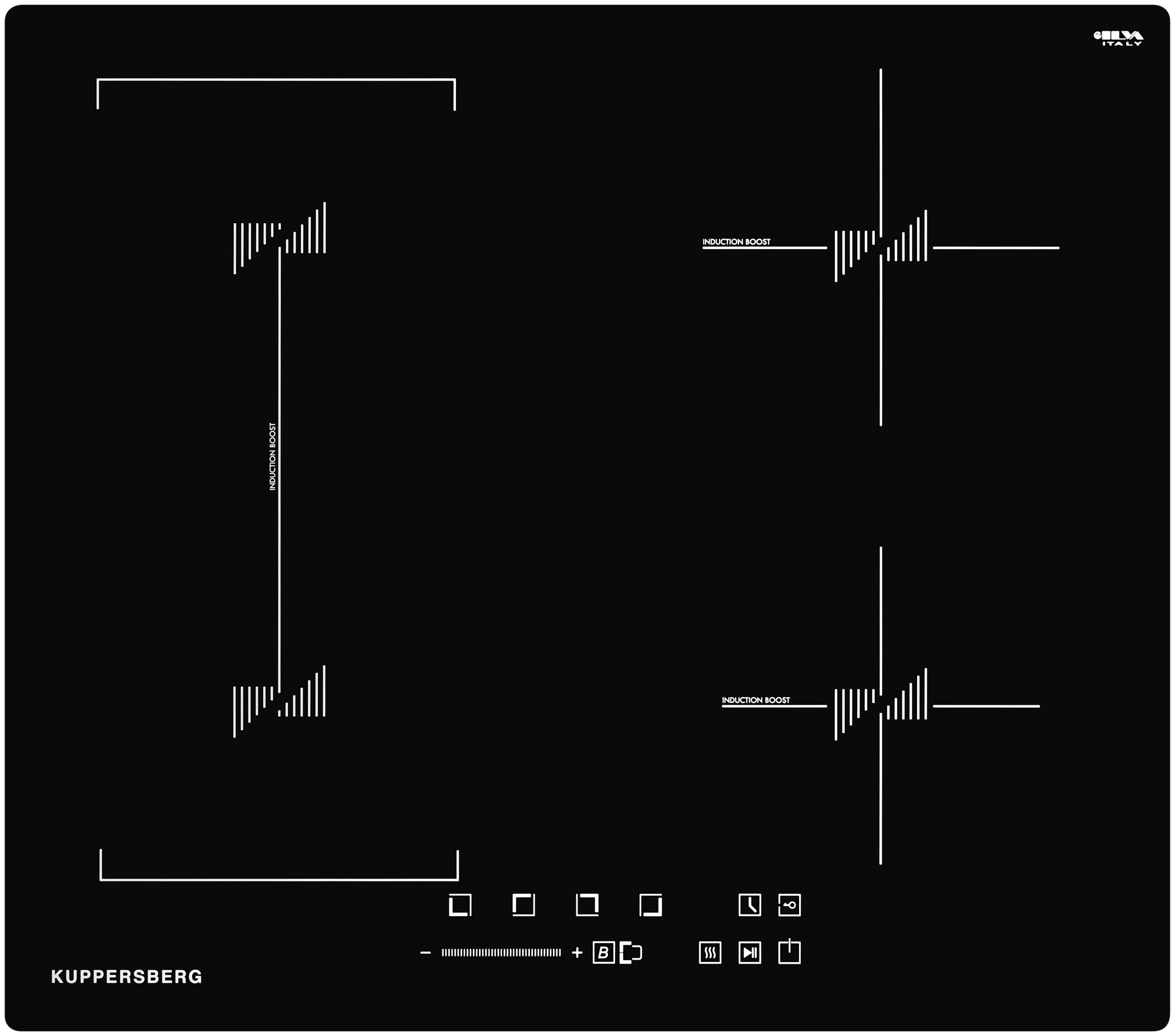 Индукционная варочная панель Kuppersberg ICS 617