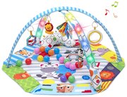 Развивающий коврик Funkids "Foldable Activity Gym" с бортиками, музыкой и подсветкой, CC8741