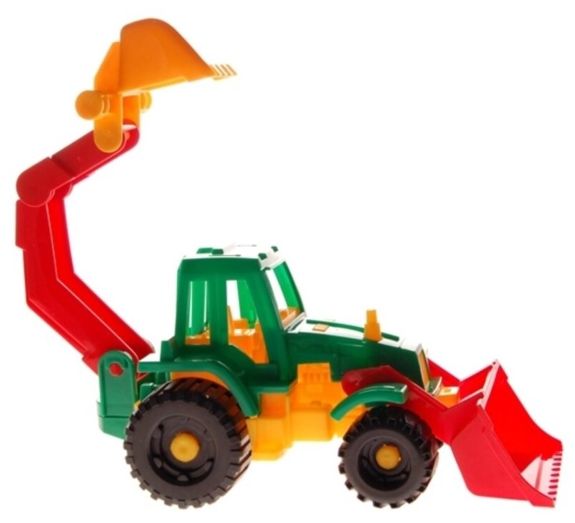 Детская игрушка Трактор Ижора с грейдером и ковшом. арт. 152H