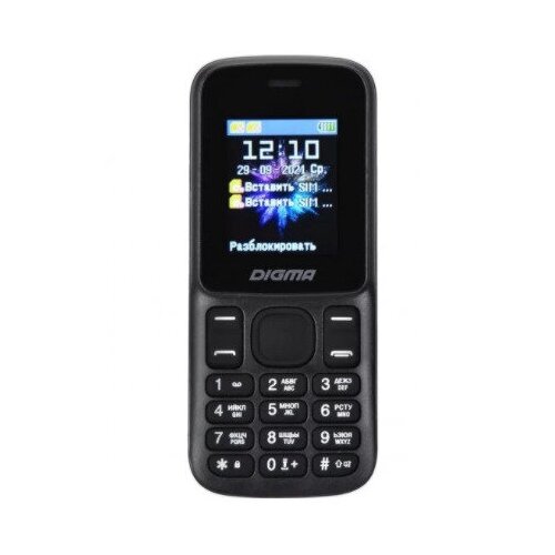 Мобильный телефон One Piece Digma Linx A172 32MB Black, черный