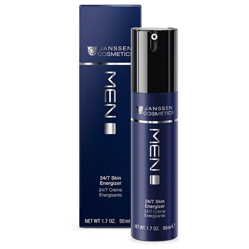 Легкий антивозрастной дневной крем 24-часового действия Janssen Cosmetics Men Skin Energizer 50мл