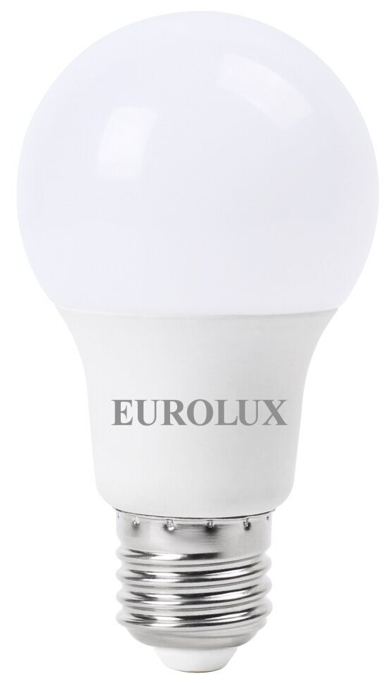 Лампа светодиодная Eurolux LL-E-A60-15W-230-6K-E27