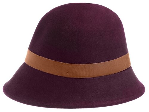 Шляпа Betmar, демисезон/зима, шерсть, утепленная, размер 58, фиолетовый