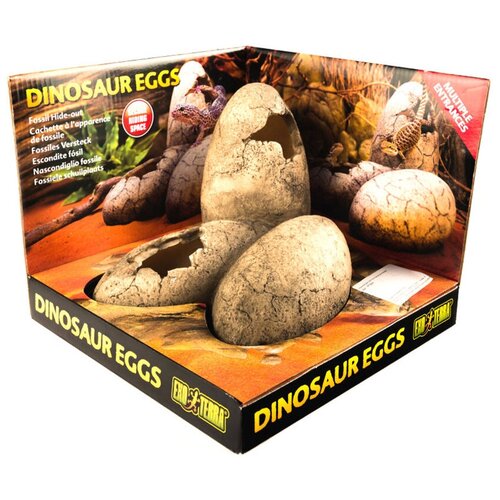 Укрытие Exo Terra кладка яиц динозавра, 17,5х16х17 см exo terra убежище декор кладка яиц динозавтра 11x14x11 см pt2840