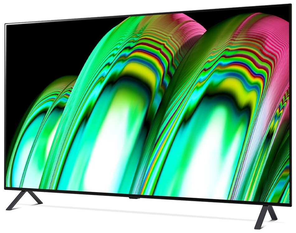 Телевизор OLED LG 48" OLED48A2RLA.ADKG темно-серебристый 4K Ultra HD 60Hz DVB-T DVB-T2 DVB-C DVB-S DVB-S2 WiFi Smart TV (RUS) - фото №2