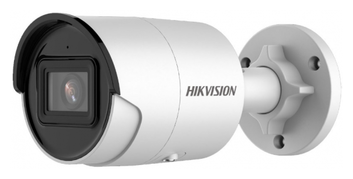DS-2CD2023G2-IU(2.8mm) Hikvision Уличная цилиндрическая IP видеокамера, обьектив 2.8 мм, ИК, 2Мп, POE, Слот для microSD, встроенный микрофон