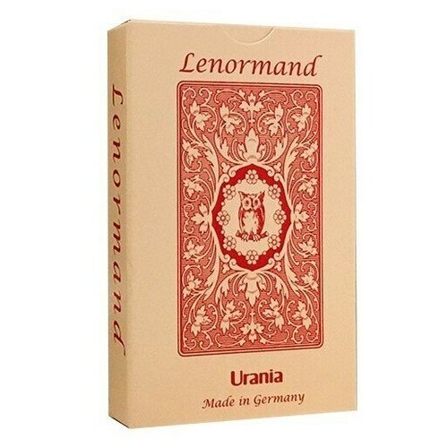 мини карты таро предсказательные карты мадемуазель ленорман jeu lenormand lenormand wahrsagekarten agm Карты Таро Lenormand Red Owl/Ленорман Красная Сова, AGM