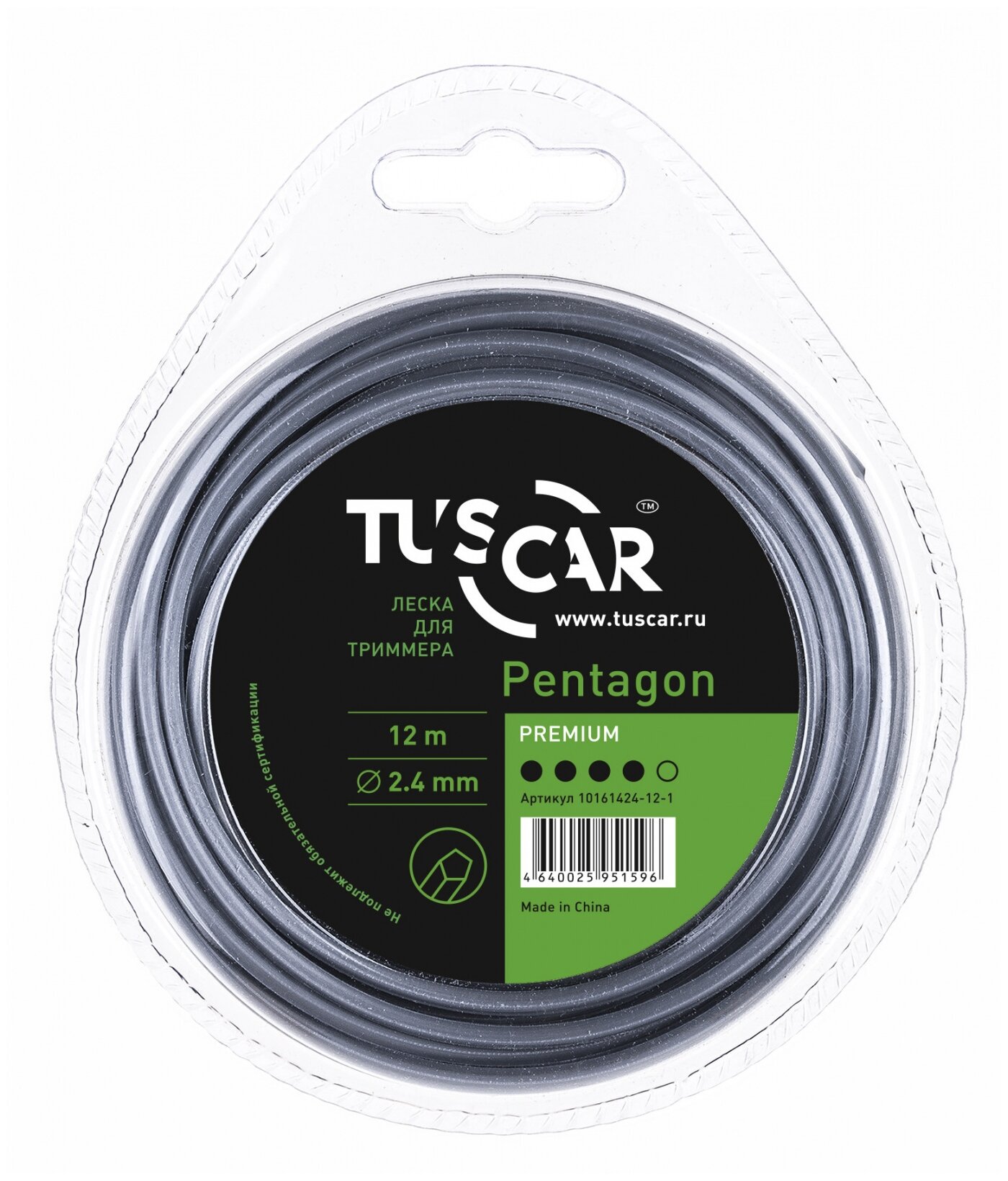    TUSCAR Pentagon, Premium 2,4*12