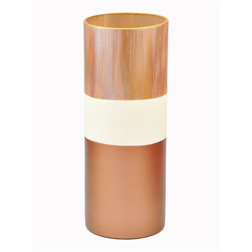 Ваза стеклянная, Яркий штрих, высота 300 мм, 7017/300/sh170.1, Ручная роспись