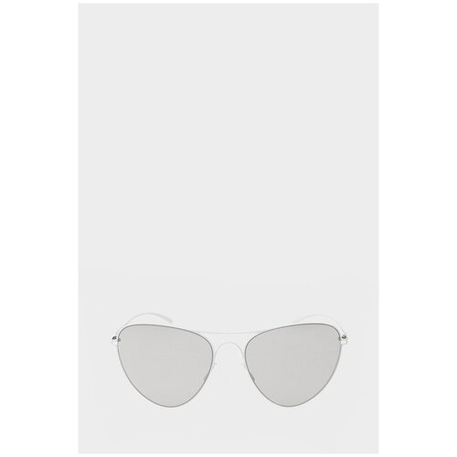 Солнцезащитные очки MYKITA, авиаторы, оправа: металл, серый
