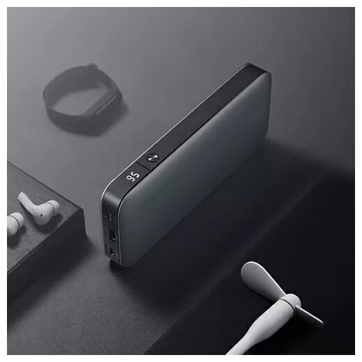 Внешний аккумулятор Zmi Power Bank PowerPack No. 20 25000 mAh 210W Type-C Quick Charge 3.0 PD 3A QB826G , серый