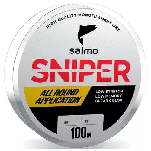 Леска монофильная Salmo Sniper Clear 100/022