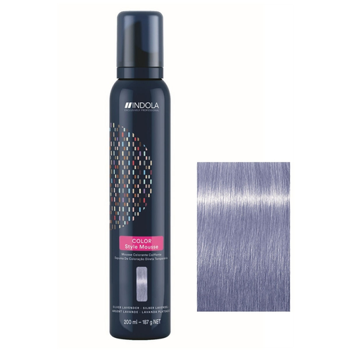 Indola Мусс Color Style Mousse, silver lavender, 200 мл