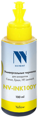 Чернила NV Print INK100 Yellow (NV-INK100Y)