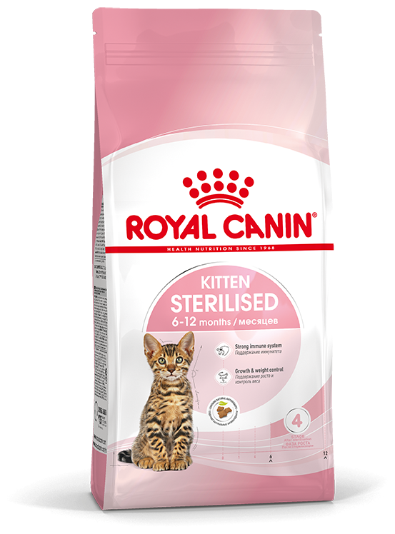 Royal Canin RC Для котят с момента операции до 12 мес. (Kitten Sterilized ) 25620040R0 0,4 кг 22942 (4 шт)