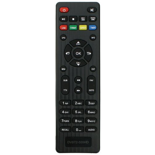 Пульт к Lumax DVBT2-555HD пульт к lumax dv 2118hd dv 3201hd dvb t2