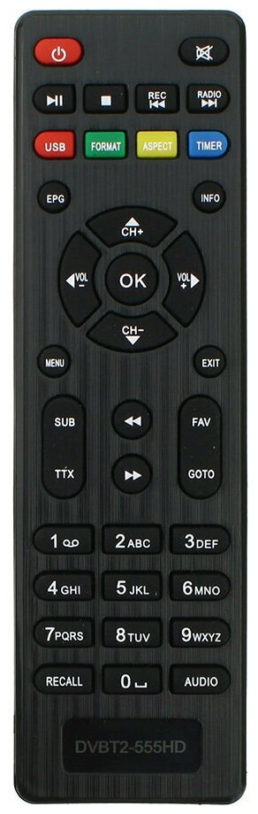 Пульт к LUMAX DVBT2-555HD