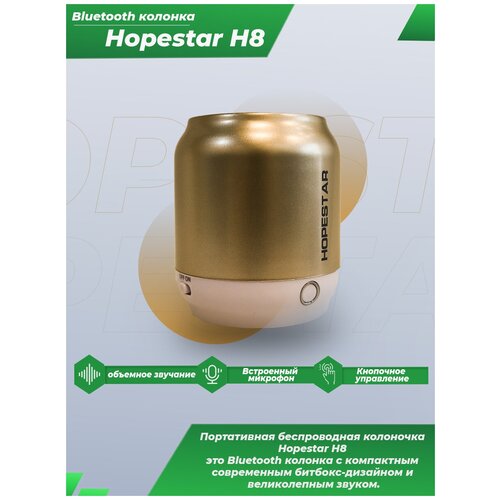 Колонка беспроводная BLUETOOTH Hopestar 8 89000₽