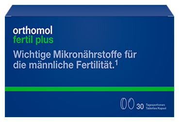 Витамины для мужской фертильности "Ортомоль Фертиль плюс" (таблетки+капсулы) курс 30 дней, Германия