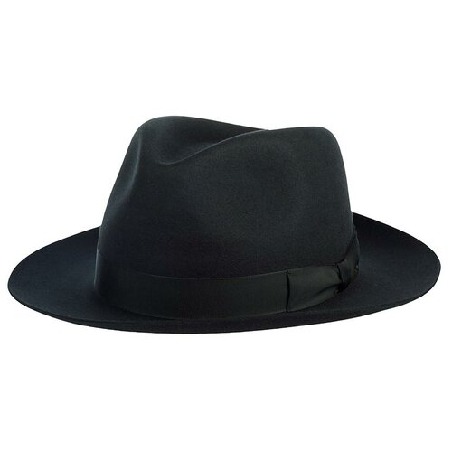 фото Шляпа федора stetson, подкладка, размер 61, серый