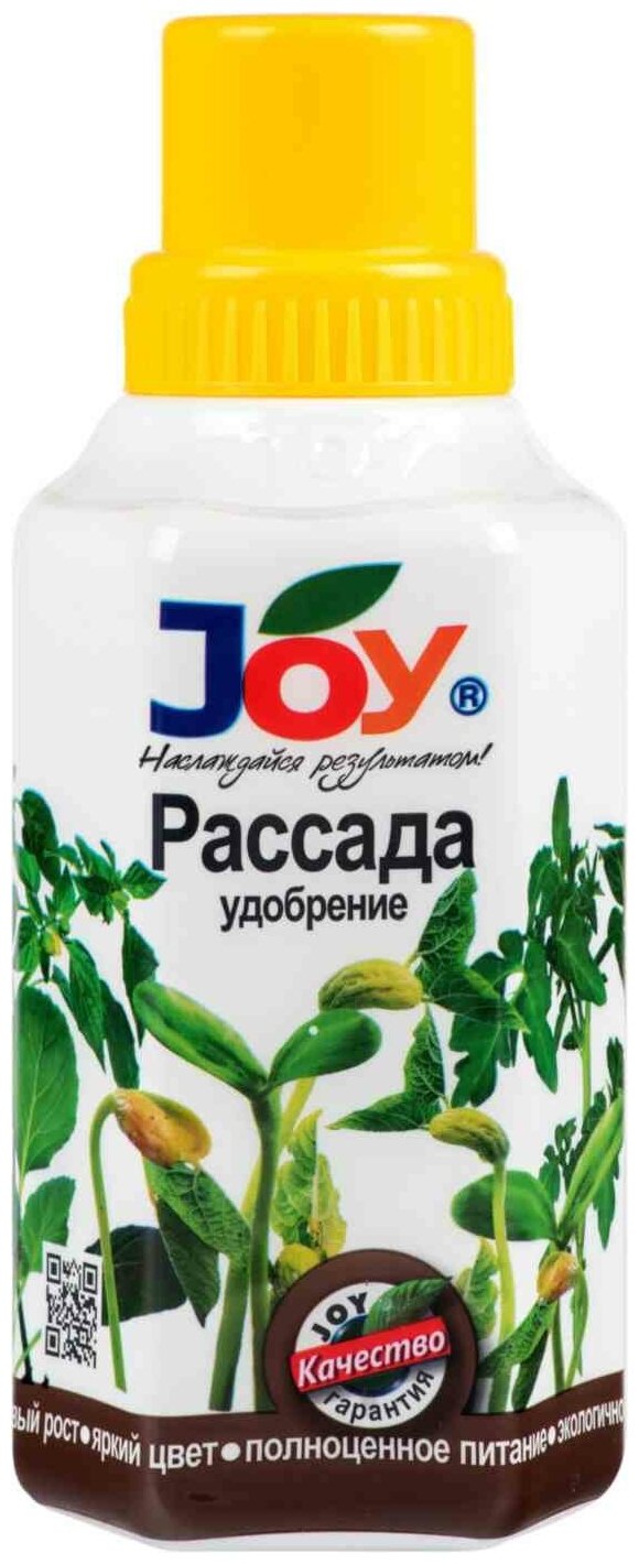 Удобрение Рассада, органоминеральное, жидкость, 330 мл, Лигногумат ДМ-NPK 6%, Joy - фотография № 5