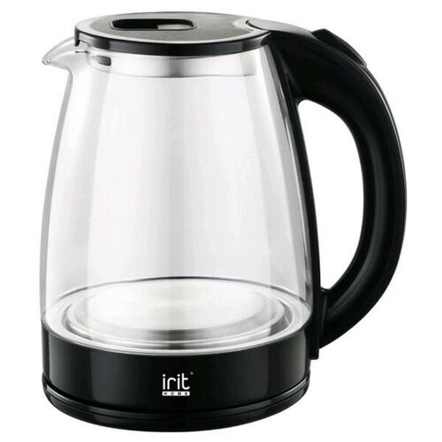 Чайник электрический IRIT IR-1910 стеклянный черный 121500₽