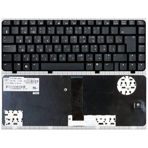 Клавиатура для ноутбука HP Compaq 455264-001 черная версия 2 121000₽
