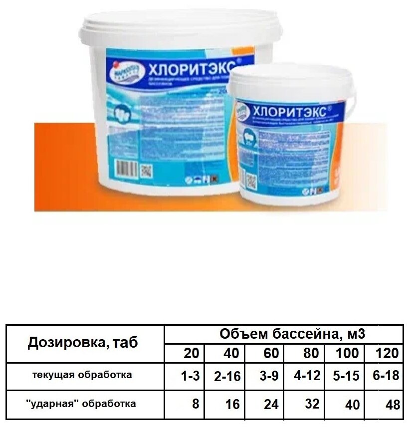 Средство для дезинфекции Маркопул-Кемиклс Хлоритэкс 800гр (ведро) М41 - фотография № 4