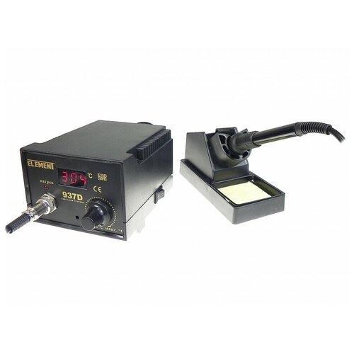 Паяльник с регулировкой температуры ELEMENT 937D Цифровая индикация 278000₽