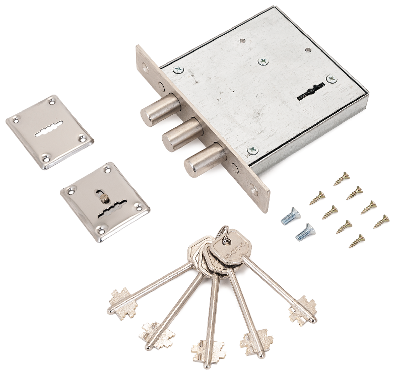 Замок врезной ЗВС-10 5 кл. (249) Сенат - фотография № 5